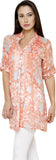 L'mode Floral Print Women's Tunic