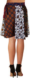Shopatplaces Self Design Women's Wrap Around Skirt