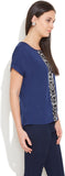 Popnetic Casual Short Sleeve Solid Women's Top