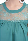 Fantasy Ika Casual Short Sleeve Solid Women's Top