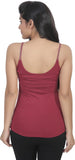 Chikbird Casual Sleeveless Self Design Women's Top