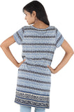Megha Casual Short Sleeve Printed Women's Top