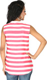 Life by Shoppers Stop Casual Sleeveless Solid Women's Top