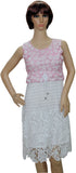 Sarva Casual, Party Sleeveless Self Design, Printed Women's Top
