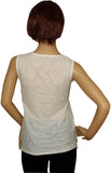 Sarva Party, Formal, Casual Sleeveless Embellished Women's Top