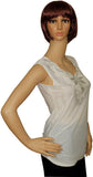 Sarva Party, Formal, Casual Sleeveless Embellished Women's Top