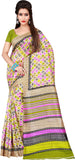 Shonaya Printed Bhagalpuri Art Silk Sari