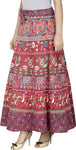 Wisegirls Printed Women's Wrap Around Skirt