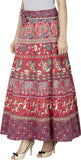 Wisegirls Printed Women's Wrap Around Skirt