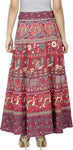 Wisegirls Printed Women's Wrap Around Skirt
