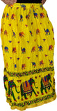 Panno Animal Print Women's Broomstick Skirt