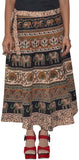 Pezzava Printed Women's Wrap Around Skirt