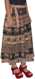 Pezzava Printed Women's Wrap Around Skirt