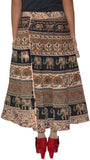 Pezzava Printed Women's Wrap Around Skirt