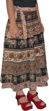 Pezzava Printed Women's Wrap Around Skirt