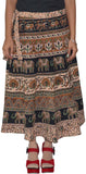 Pezzava Printed Women's Wrap Around Skirt