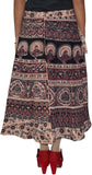 Pezzava Printed Women's Wrap Around Skirt