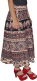 Pezzava Printed Women's Wrap Around Skirt