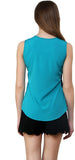 Shilpkala Casual Sleeveless Embellished Women's Top