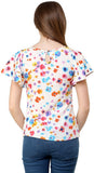Shilpkala Casual Bell Sleeve Printed Women's Top