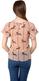 Shilpkala Casual Bell Sleeve Printed Women's Top