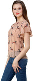 Shilpkala Casual Bell Sleeve Printed Women's Top