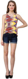 Shilpkala Casual Sleeveless Printed Women's Top