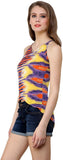 Shilpkala Casual Sleeveless Printed Women's Top