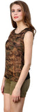 Shilpkala Casual Sleeveless Printed Women's Top