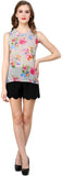 Shilpkala Casual Sleeveless Printed Women's Top
