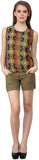 Shilpkala Casual Sleeveless Printed Women's Top