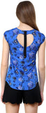 Shilpkala Casual Short Sleeve Printed Women's Top