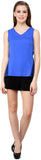 Shilpkala Casual Sleeveless Solid Women's Top