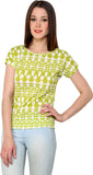 Shilpkala Casual Cape Sleeve Printed Women's Top