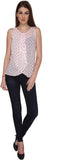 Co.in Casual Sleeveless Printed Women's Top