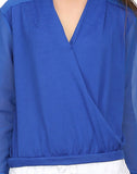 Ozel Studio Casual Full Sleeve Solid Women's Top