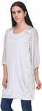 Natty India Solid Women's Tunic