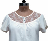 Tapyti Casual Short Sleeve Solid Women's Top