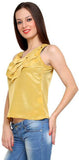 Tapyti Casual Sleeveless Solid Women's Top