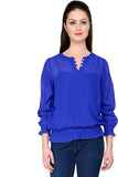 Tapyti Casual Full Sleeve Solid Women's Top