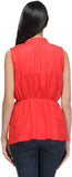 Klick2Style Casual Sleeveless Solid Women's Top