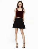 FabAlley Casual Sleeveless Solid Women's Top