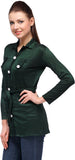 Klick Casual Full Sleeve Solid Women's Top