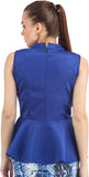 Cation Casual Sleeveless Solid Women's Top