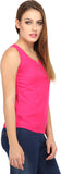 Cation Casual Sleeveless Solid Women's Top