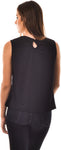 @@@499 Casual, Festive, Formal, Lounge Wear, Party Sleeveless Embellished Women's Top@