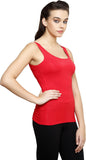 Rampwalk Casual Sleeveless Solid Women's Top