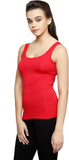 Rampwalk Casual Sleeveless Solid Women's Top