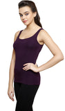 Rampwalk Casual Sleeveless Solid Women's Top