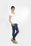 Shilpi Casual Cape Sleeve Solid Women's Top